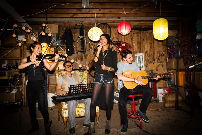 Música en vivo en cafeteria en San josé